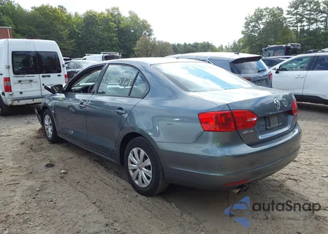 2014 Volkswagen Jetta 2.0L S from USA, damaged, VIN 3VW2K7AJ9EM350747